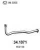 ASSO 34.1071 Exhaust Pipe